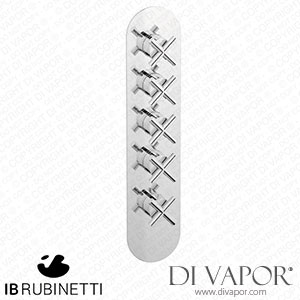 IB Rubinetti EUA412BONWO Aqua - 4 Ways Thermostatic Shower Spare Parts