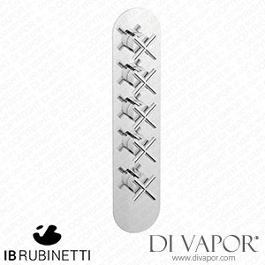 IB Rubinetti EUA412CCNWO Aqua - 4 Ways Thermostatic Shower Spare Parts