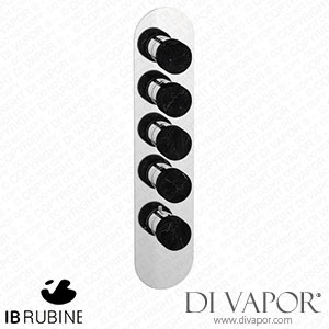 IB Rubinetti EUA412OSNMR_2 Aqua - 4 Ways Thermostatic Shower Spare Parts