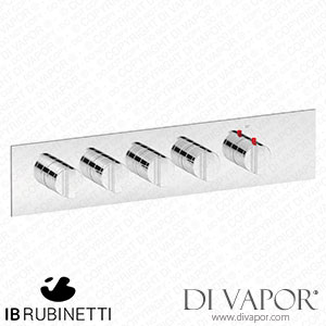 IB Rubinetti EUA421BONHJ Aqua - 4 Ways Thermostatic Shower Spare Parts