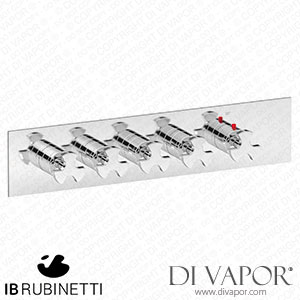 IB Rubinetti EUA421CCNBT Aqua - 4 Ways Thermostatic Shower Spare Parts