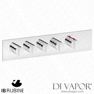 IB Rubinetti EUA421ISNHJ Aqua - 4 Ways Thermostatic Shower Spare Parts