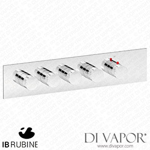 IB Rubinetti EUA421OSNID1 Aqua - 4 Ways Thermostatic Shower Spare Parts