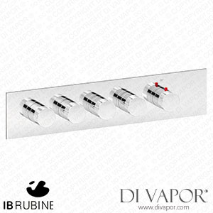 IB Rubinetti EUA421SRNID1 Aqua - 4 Ways Thermostatic Shower Spare Parts