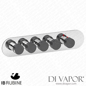 IB Rubinetti EUA422OSNMR_2 Aqua - 4 Ways Thermostatic Shower Spare Parts