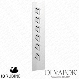 IB Rubinetti EUA511CSNHJ Aqua - 5 Ways Thermostatic Shower Spare Parts
