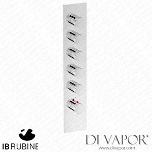 IB Rubinetti EUA511OSNID1 Aqua - 5 Ways Thermostatic Shower Spare Parts