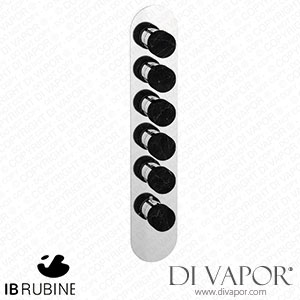 IB Rubinetti EUA512CSNMR_2 Aqua - 5 Ways Thermostatic Shower Spare Parts
