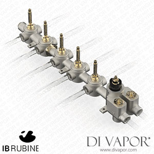 IB Rubinetti EUA512IINHJ Aqua - 5 Ways Thermostatic Shower Spare Parts
