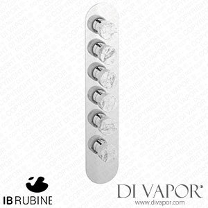 IB Rubinetti EUA512IINMR_1 Aqua - 5 Ways Thermostatic Shower Spare Parts