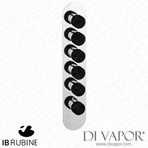 IB Rubinetti EUA512IINMR_2 Aqua - 5 Ways Thermostatic Shower Spare Parts