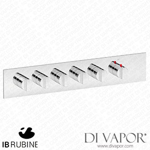 IB Rubinetti EUA521CSNHJ Aqua - 5 Ways Thermostatic Shower Spare Parts