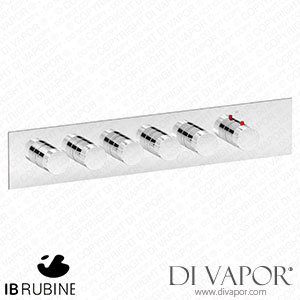 IB Rubinetti EUA521NPNID1 Aqua - 5 Ways Thermostatic Shower Spare Parts