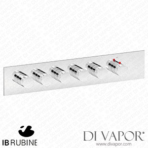 IB Rubinetti EUA521OONID1 Aqua - 5 Ways Thermostatic Shower Spare Parts