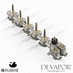 IB Rubinetti EUA521OSNMR_2 Aqua - 5 Ways Thermostatic Shower Spare Parts