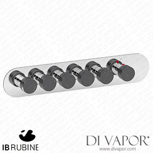 IB Rubinetti EUA522IINMR_2 Aqua - 5 Ways Thermostatic Shower Spare Parts