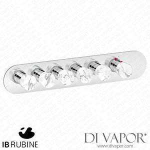 IB Rubinetti EUA522NPNMR_1 Aqua - 5 Ways Thermostatic Shower Spare Parts
