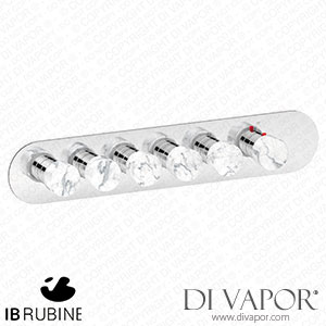 IB Rubinetti EUA522OONMR_1 Aqua - 5 Ways Thermostatic Shower Spare Parts