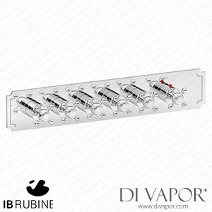 IB Rubinetti EUA525BBNHR Aqua - 5 Ways Thermostatic Shower Spare Parts