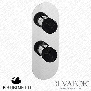 IB Rubinetti EUA712CCNMR_2 Aqua - Diverter 3 Ways Spare Parts