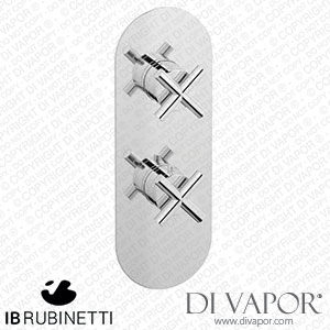 IB Rubinetti EUA712CCNWO Aqua - Diverter 3 Ways Spare Parts