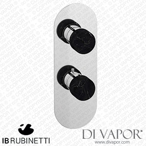 IB Rubinetti EUA712SRNMR_2 Aqua - Diverter 3 Ways Spare Parts