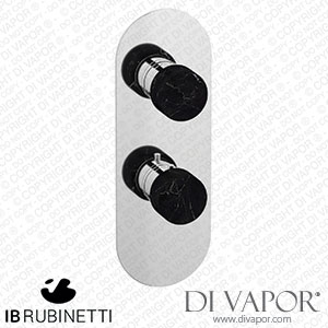 IB Rubinetti EUA712SSNRX1 Aqua - Diverter 3 Ways Spare Parts