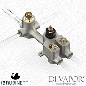 IB Rubinetti EUA721PLNMR_2 Aqua - Diverter 3 Ways Spare Parts