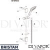 Bristan EV KIT02 C Spare Tech Diagram