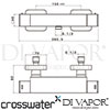 Crosswater EV1254EC Diagram Parts