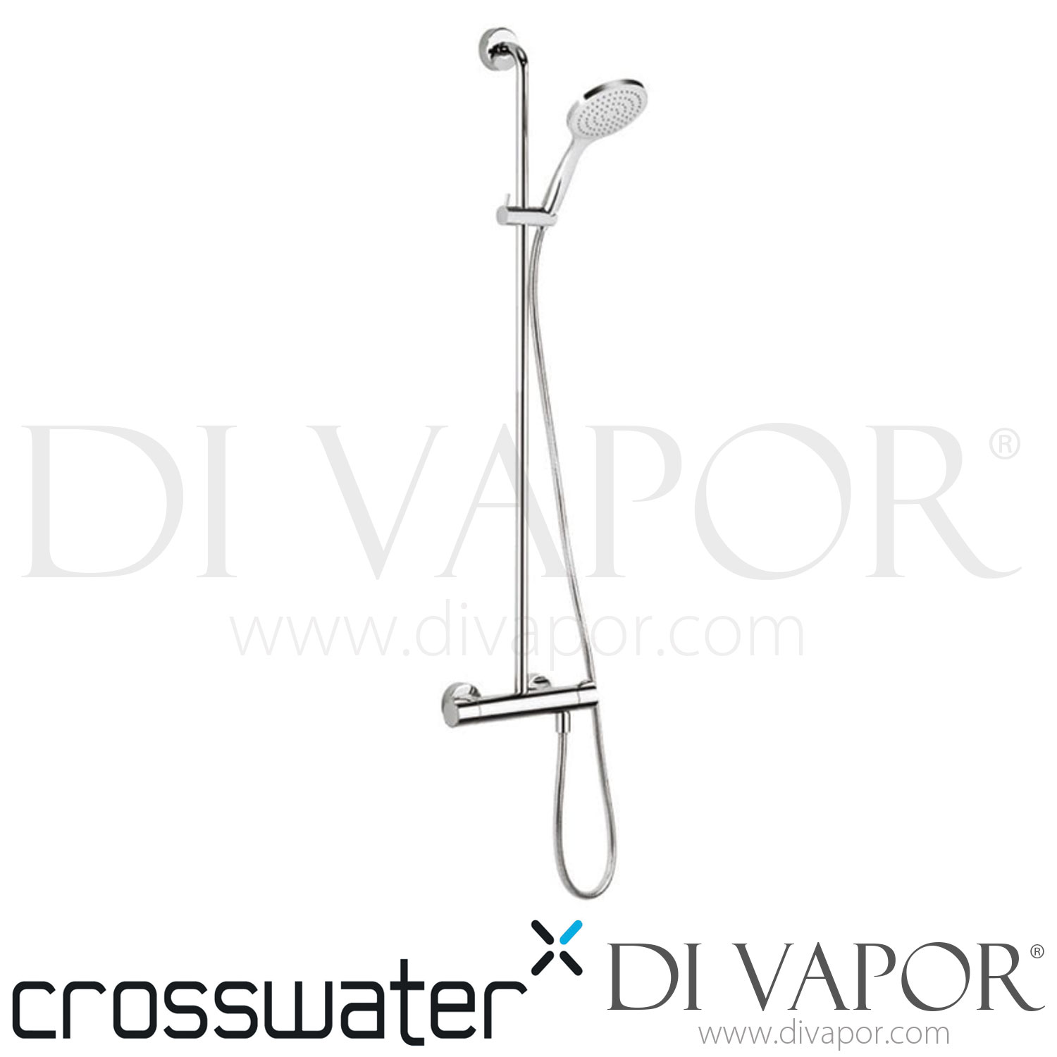 Crosswater EV1260EC+ Solo Exposed Thermostatic Shower Valve with Single Mode Handset Spare Parts