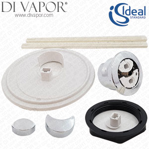 Ideal Standard EV344AA Toilet Cover Flush Button Df Blank