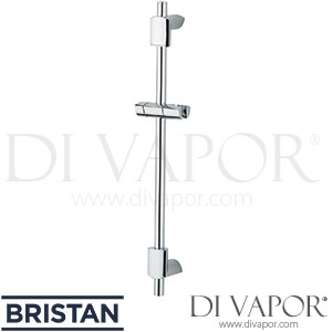 Bristan EVC ADR02 C Evo Riser Rail with Adjustable Fixing Brackets Spare Parts