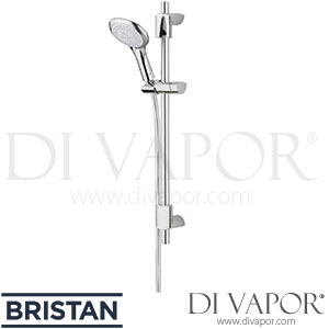Bristan EVC KIT02 C Evo Shower Kit with 3 Function Rub Clean Handset Spare Parts