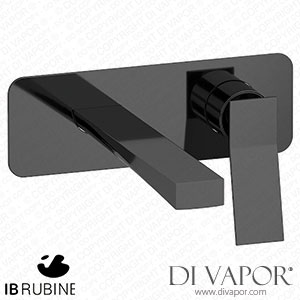 IB Rubinetti EWA206CF Wave Wall Mounted Washbasin Mixer Complete with Drain Spare Parts