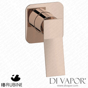 IB Rubinetti EWA300RS Wave Exposed Parts for Manual Wall Mixer Spare Parts