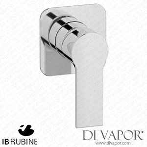 IB Rubinetti EWN300CC Why Not? Exposed Parts for Manual Wall Mixer Spare Parts
