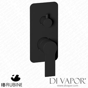 IB Rubinetti EWN310NP Why Not? Exposed Parts for Manual Wall Mixer with Two Ways Diverter Spare Parts