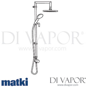 Matki EX009/ Elixir Classic Shower Kit Spare Parts