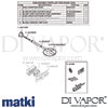 Matki EX28 Elixir Blade 2 Way Shower Mixer and Deluge Dimension