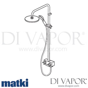 Matki EX917 Elixir Classic Shower Kit Spare Parts