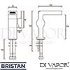 Bristan EXD 1HBF C Spare Diagram