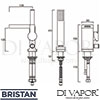Bristan EXD 2HBSM C Mixer Spare Diagram