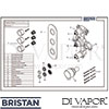 Bristan EXD SHC3DIV C Spare Tech Diagram