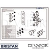 Bristan EXD SHC3STP C Spare Tech Diagram