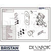 Bristan EXD SHCDIV C Spare Tech Diagram