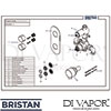 Bristan EXD SHCVO C Spare Tech Diagram