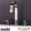 Matki EXD5 Elixir Three Hole Basin Filler with 185mm Swan Swivel Spout Spare Parts