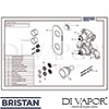 Bristan EXODUS SHWR PK2 Spare Tech Diagram
