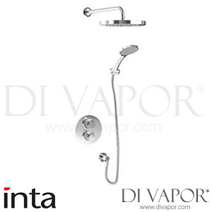 Inta EZ80017CP Enzo Thermostatic Shower with Overhead Soaker, Rinse Station & Slim Eco Air Handset Spare Parts